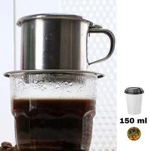 Hot black coffee