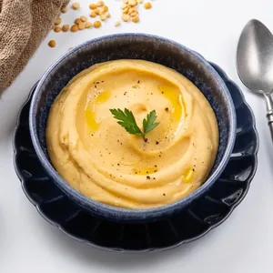 Pea purée