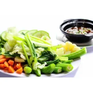 Boiled mixed vegetables