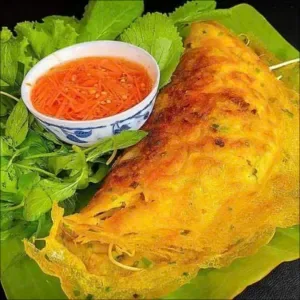 Vietnamese rice pancake