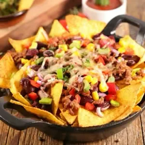 Salsa nachos