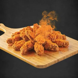 Spicy dusted wings