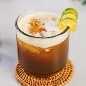 Salted kumquat cold brew