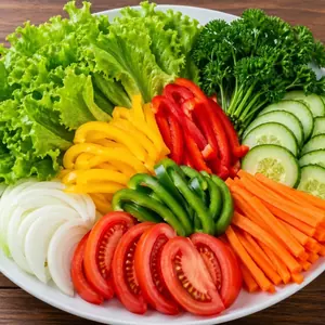 Fresh vegetable platter