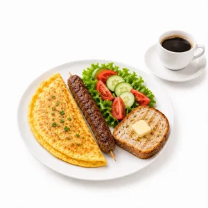 Caucasian breakfast
