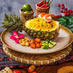 Pineapple fried rice