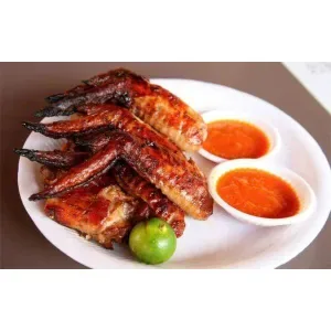 Honey grilled chicken wings