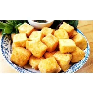 Crispy fried tofu
