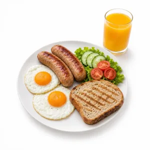 Homemade breakfast