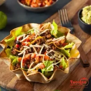 Mexican bowl with grilled chicken
