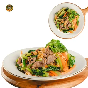 Stir-fried noodles with beef
