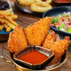 Crispy fried mozzarella cheese