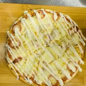 Ham pizza