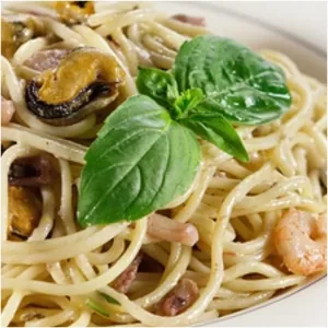 Seafood pasta