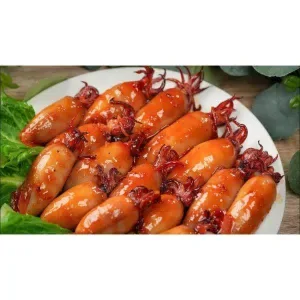 Fried squid with fish sauce