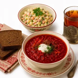 “Borscht Union” set lunch