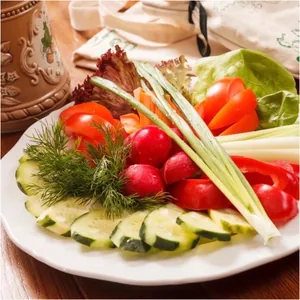 Fresh vegetable platter
