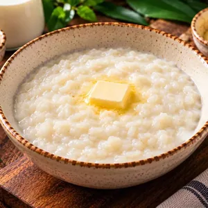 Rice milk porridge