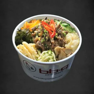 Bulgogi rice cup