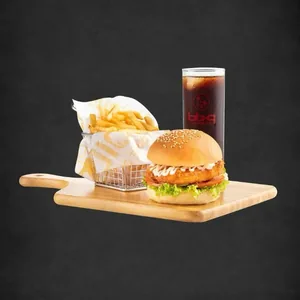 Shrimp burger set