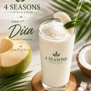 Coconut milk ice blended