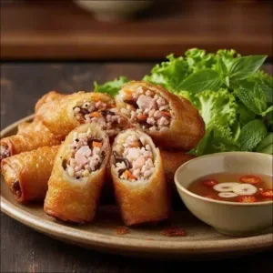 Fried spring rolls