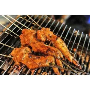 BBQ chicken wings