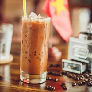 Vietnamese milk coffee