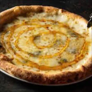 Four cheese pizza