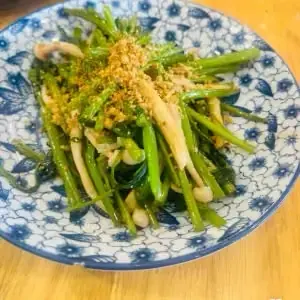 Rau muống xao nam chay