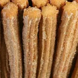 Churro strips with cinnamon sugar