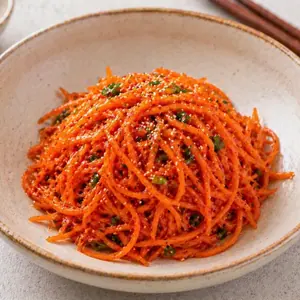 Korean-style spicy carrot