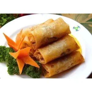Seafood spring rolls