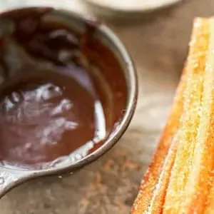 Sweet chocolate sauce