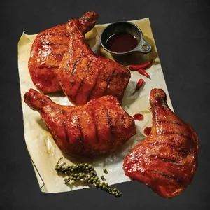 BBQ chicken leg