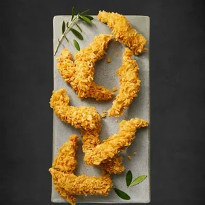 Fried chicken breast, bb.q Chicken