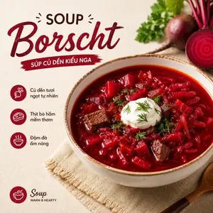 Meat borscht