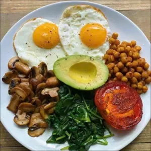 Vegetarian plate