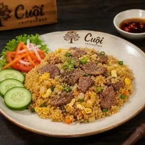 Beef fried rice