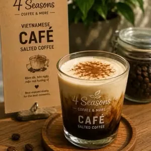 Salted coffee