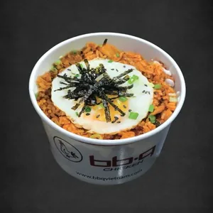 Kimchi tuna fried rice cup