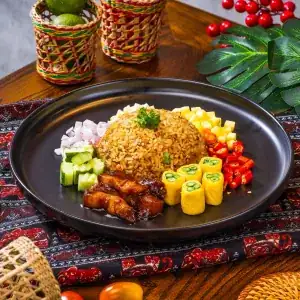 Shrimp paste fried rice