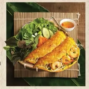 Shrimp and pork pancake, Bánh Xèo Cuội 3