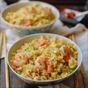 Shrimp fried rice