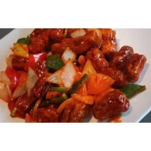 Sweet and sour fried pork belly fried rice