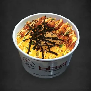 Sweet & spicy chicken rice cup
