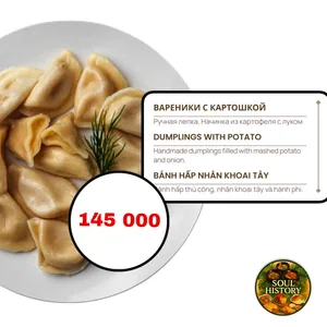 Dumplings with potato