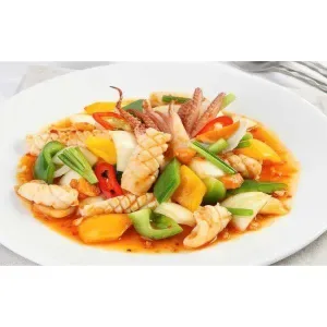 Sweet and sour squid