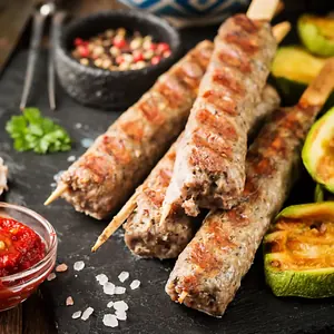 Lamb lyulya kebab