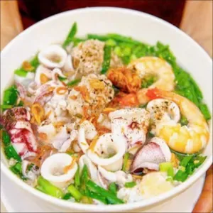 Seafood congee